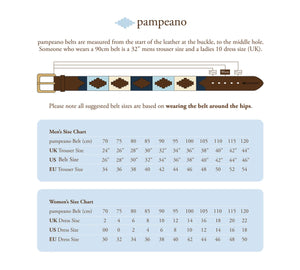 Pampeano Sizing Chart